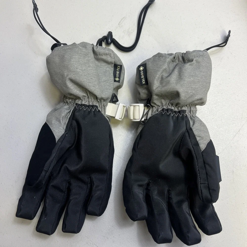 Womens Dakine Gore-Tex Glove Gray Black Size Medium